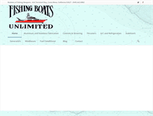 Tablet Screenshot of fishingboatsunlimited.com